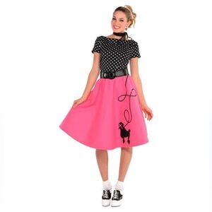 Women’s 50’s flair Halloween costume size med‎